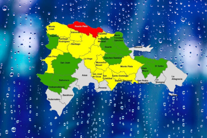 El COE exhortó a la población a no cruzar ríos, arroyos ni cañadas con alto volumen de agua, así como a abstenerse del uso de balnearios en las provincias bajo alerta, para evitar situaciones de riesgo.
