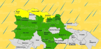 COE activa alertas en 17 provincias por lluvias, tormentas eléctricas y ráfagas de viento