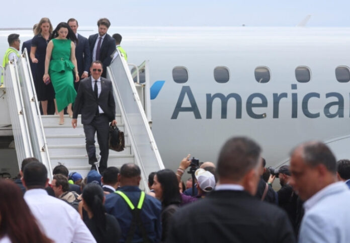 La operación, que también contempla el regreso ese mismo día, se realizó en un avión Embraer 175 operado por una filial de la aerolínea.