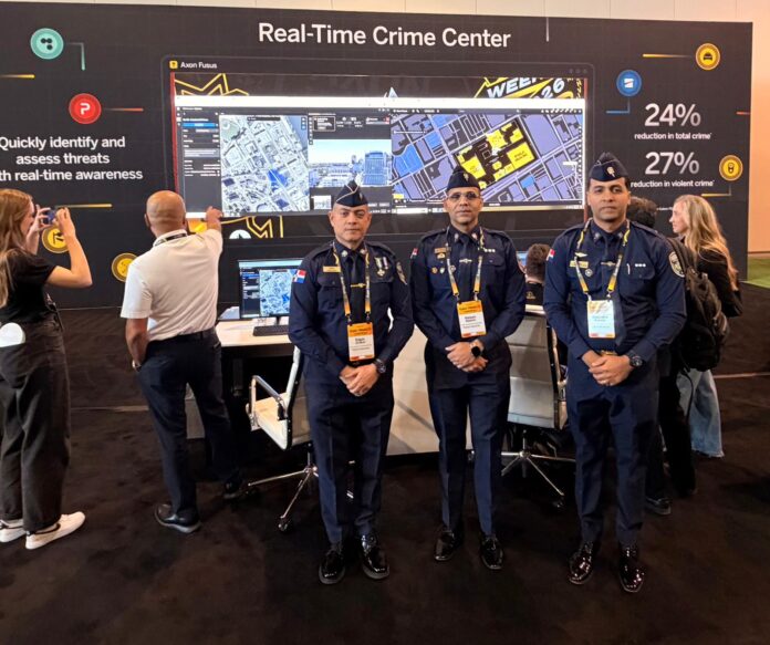 Policía Nacional participa en evento mundial de tecnología y seguridad en EEUU