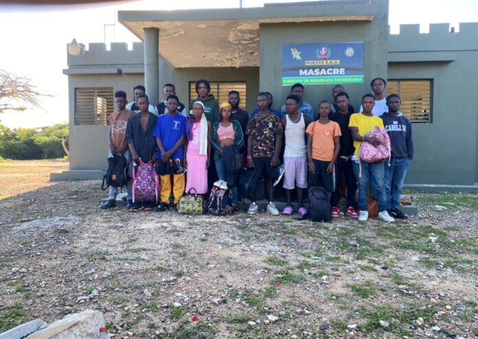 Detienen a 40 indocumentados en la zona fronteriza de Dajabón