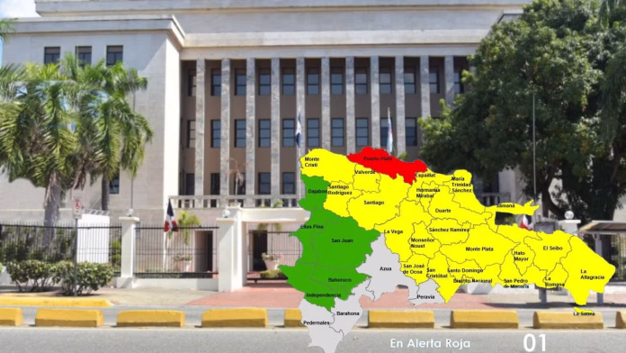 El Minerd explicó que la suspensión aplica para todos los centros educativos públicos y privados de la provincia, mientras las autoridades continúan monitoreando la evolución del fenómeno atmosférico.