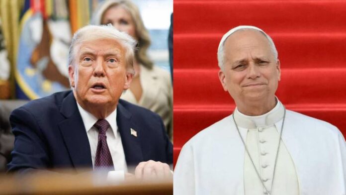 Trump al papa León XIV: «Le guste o no, Irán no puede tener un arma nuclear»