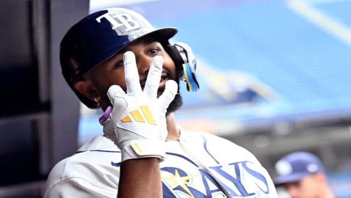 Los Nuestros MLB: Junior Caminero firma una noche histórica con tres jonrones y seis impulsadas