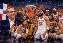 Abinader felicita a los Knicks por el título de la NBA y destaca hazaña de Karl-Anthony Towns Abinader felicita a los Knicks por el título de la NBA y destaca hazaña de Karl-Anthony Towns