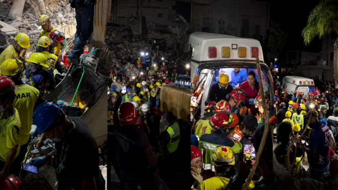 ¡Esperanza! Rescatistas de RD, Ecuador y Venezuela sacan con vida a niño tras cinco días bajo los escombros