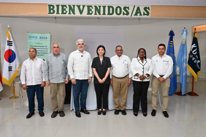 OPS, KOICA, Salud Pública y SNS fortalecen la atención primaria en la frontera dominicana