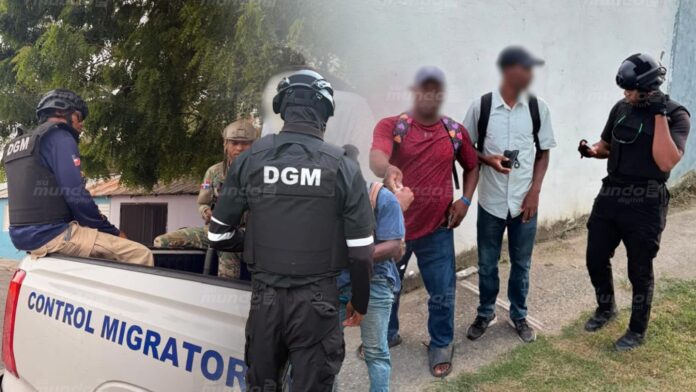 Migración detiene a 1,233 extranjeros indocumentados durante operativos en el país
