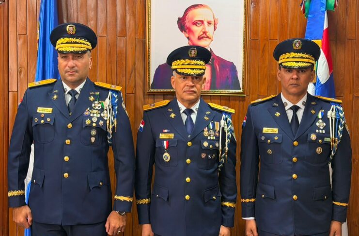 Policía Nacional realiza cambios en cuatro direcciones regionales