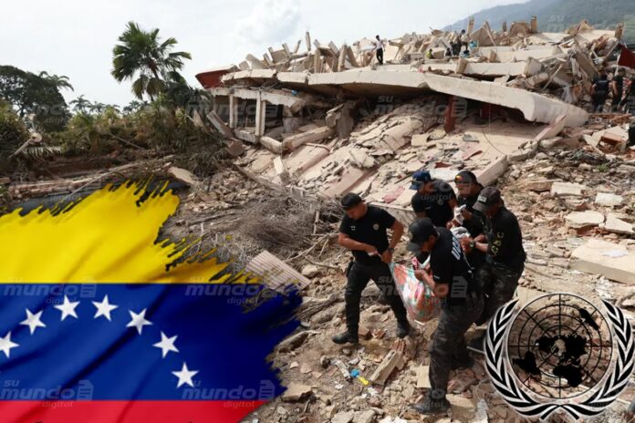 ONU advierte que desaparecidos por terremotos en Venezuela podrían llegar a 50,000