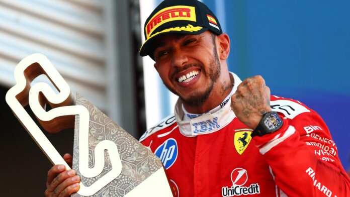 Lewis Hamilton logra su primera victoria con Ferrari en Barcelona