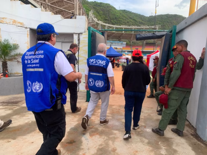 OPS amplía respuesta sanitaria por riesgos tras terremotos en Venezuela
