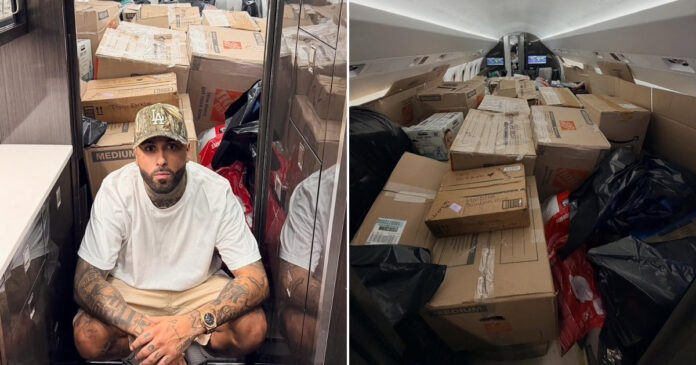 Nicky Jam pone su avión al servicio de Venezuela para llevar ayuda tras el terremoto