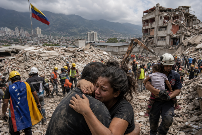 Suben a 3.535 los muertos por los terremotos en Venezuela