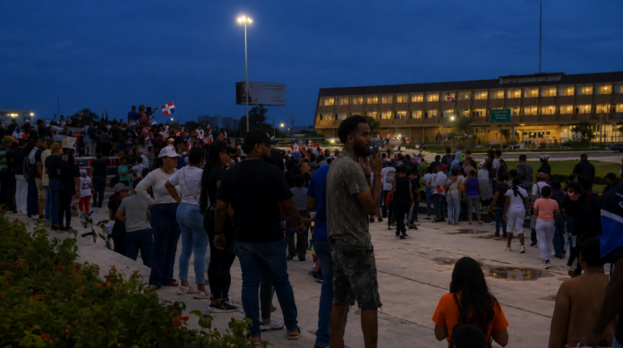 ¡De los cacerolazos a la calle!: Ciudadanos continúan protestando en la Plaza de la Bandera