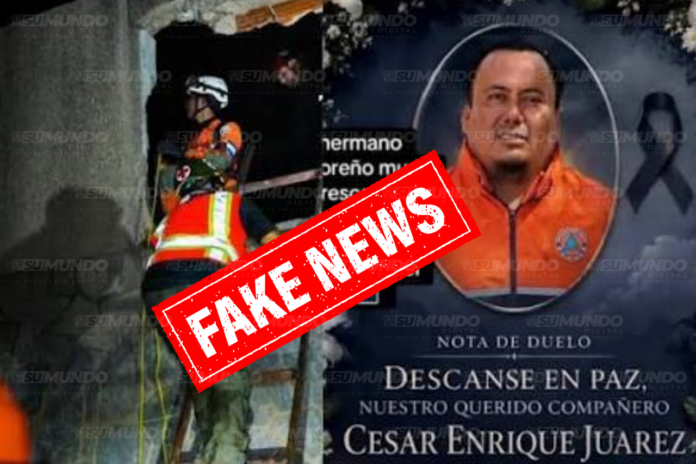 Desmienten muerte de rescatista salvadoreño en labores de rescate en Venezuela