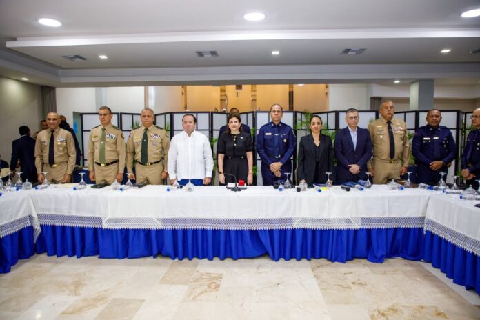 Vicepresidenta Raquel Peña encabeza reunión del Plan de Seguridad Ciudadana