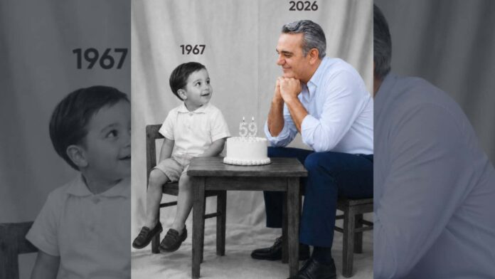 ¡Felicidades! Presidente Luis Abinader celebra este domingo su cumpleaños número 59