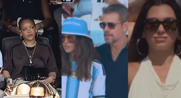 Final del Mundial 2026 reunió a Tom Cruise, Beyoncé, Rihanna, Shakira y decenas de celebridades
