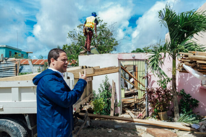 MIVED inicia plan de reconstrucción tras paso de huracán Fiona