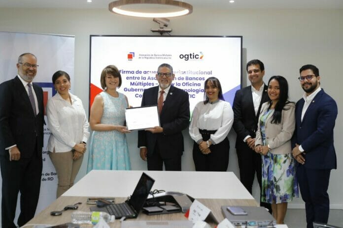 ABA y OGTIC firman acuerdo de cooperación para fomentar la economía digital en la banca dominicana