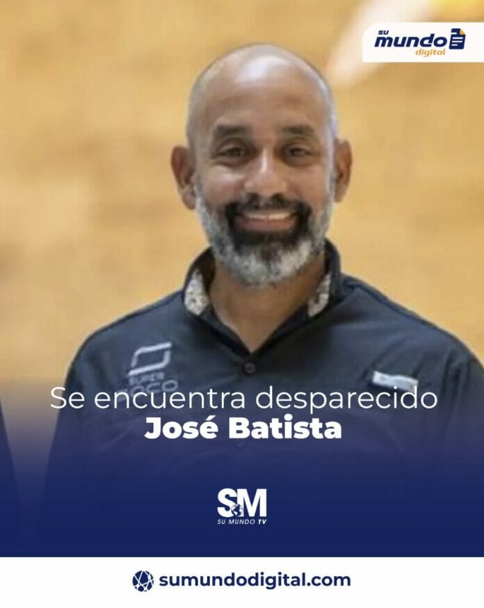 Se encuentra desparecido José Batista