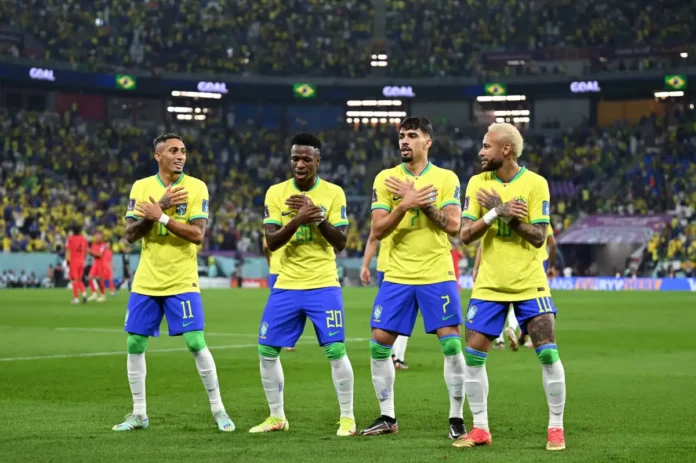 Brasil goleó a Corea del Sur para avanzar a cuartos de final