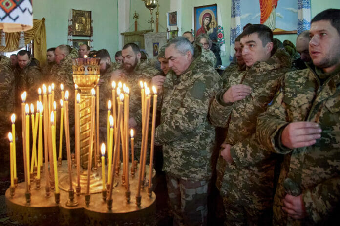 Ucrania celebra la navidad ortodoxa bajo la sombra de la guerra