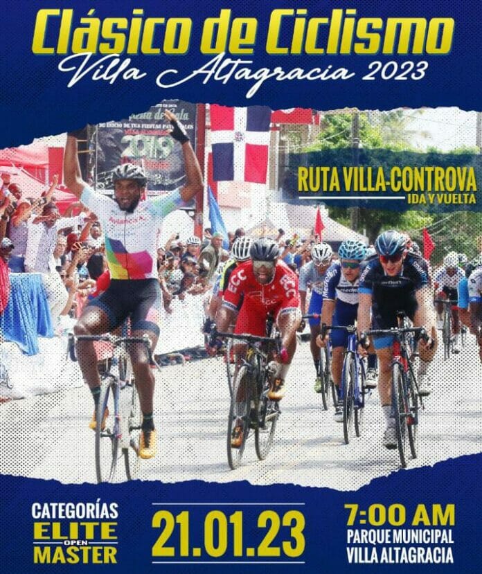 Clásico de Ciclismo Villa Altagracia será este sábado