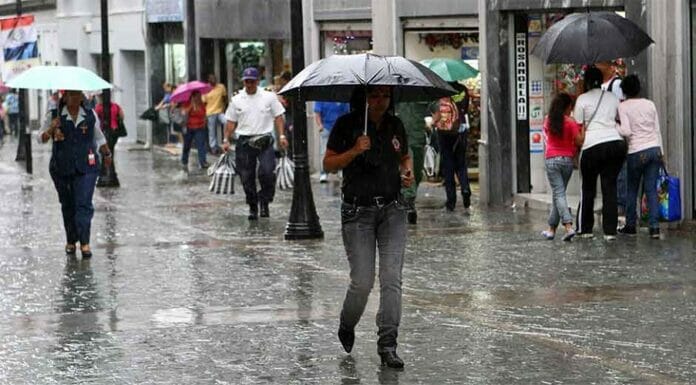 Incidencia de vaguada provocará lluvias en algunas provincias del país