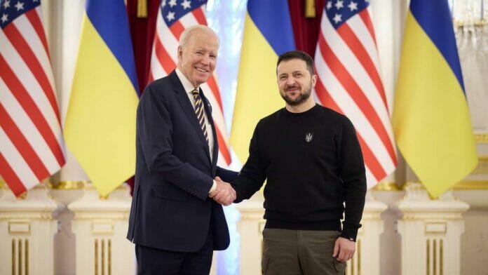 Visita sorpresa del presidente de EE. UU., Joe Biden, a Kiev
