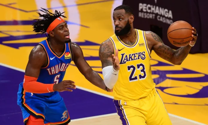 Boletas del partido Lakers-Thunder con precio récord en la NBA