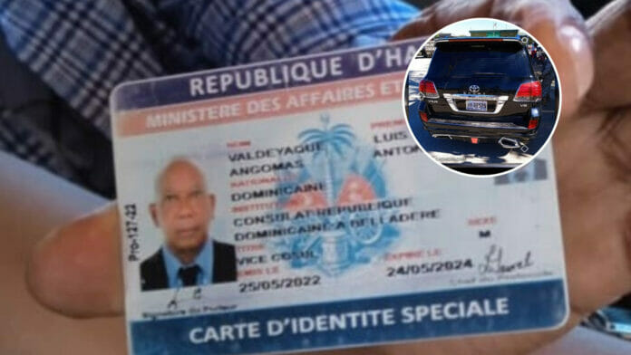 Grupo de haitianos tirotea vehículo de vicecónsul dominicano