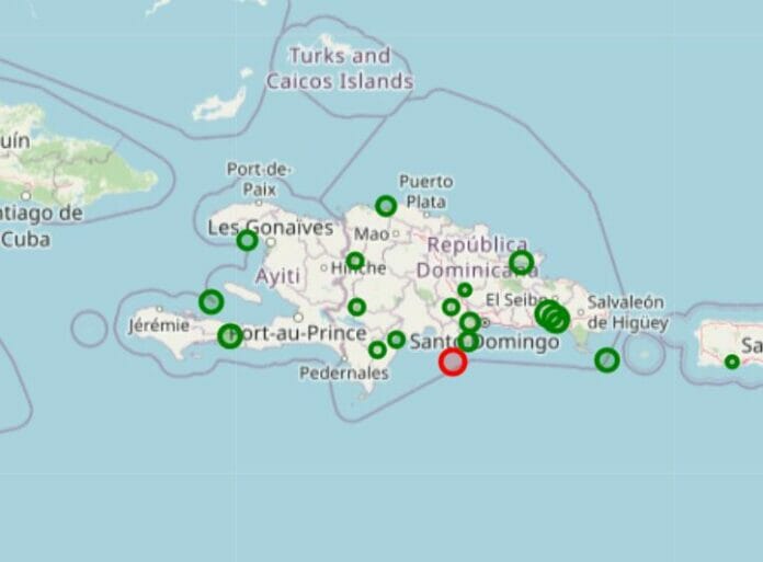 Se produce sismo 3.7 en Baní la mañana de este domingo
