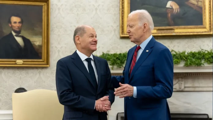 Biden y Scholz envían un mensaje de unidad a Rusia