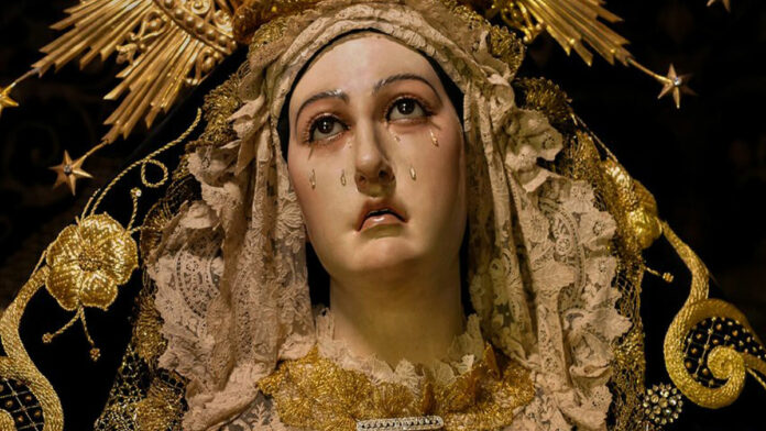 Viernes de Dolores; conmemoración al sufrimientos de la Virgen María