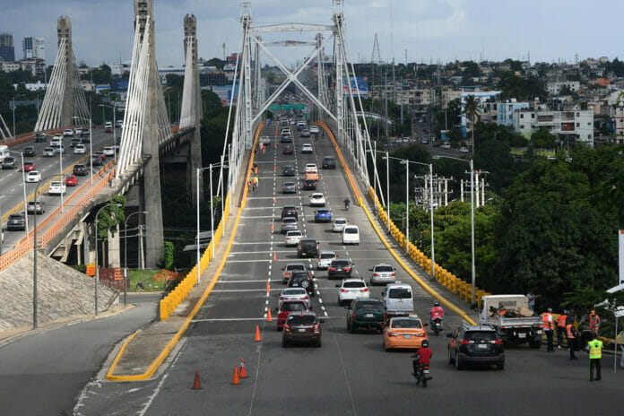 Cerrarán el puente Duarte para reparar juntas desde este viernes hasta el lunes