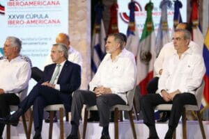 Mandatarios en la XXVIII Cumbre Iberoamericana