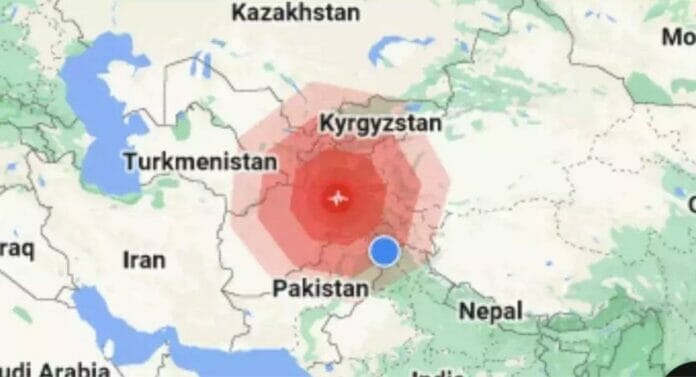 Terremoto de magnitud 6,5 sacude Pakistán y Afganistán