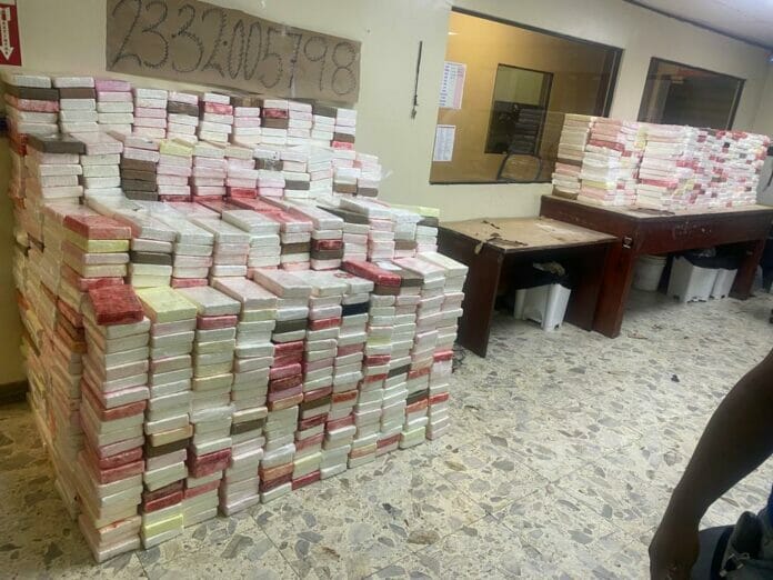 Cargamento ocupado en Caucedo tuvo peso de 2, 271 kilogramos