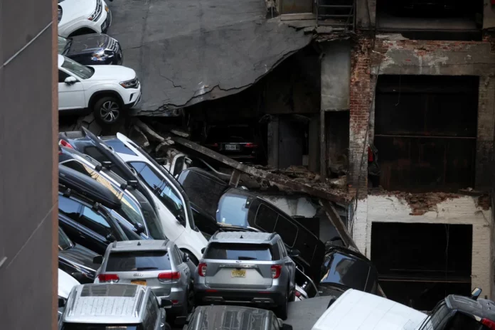Al menos un muerto y cinco heridos tras el colapso de un estacionamiento en Nueva York