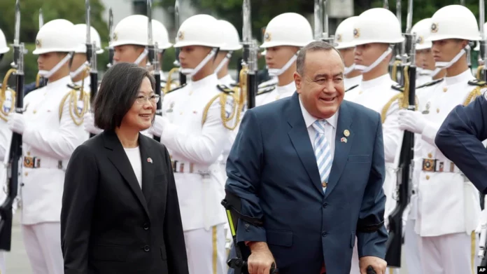 Presidente de Guatemala expresa “sólida amistad” con Taiwán