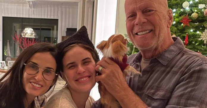 Bruce Willis comparte alegría por el cumpleaños de hu hija
