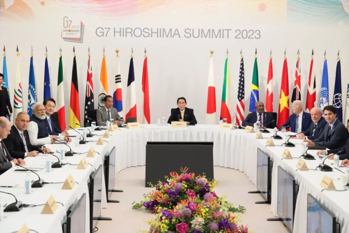 Zelenski protagonista de la cumbre del G7 en Hiroshima