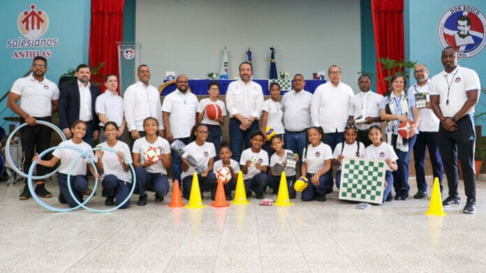 INEFI entrega utilería deportiva y canchas remozadas al Colegio Don Bosco