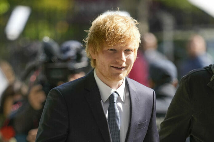 Ed Sheeran fue absuelto en el caso de plagio contra Marvin Gaye