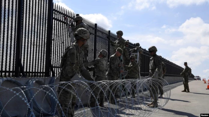 EEUU enviará 1.500 militares adicionales a la frontera con México