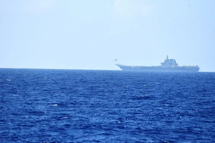 Un buque de guerra del régimen chino violó la línea fronteriza que lo divide de Taiwán