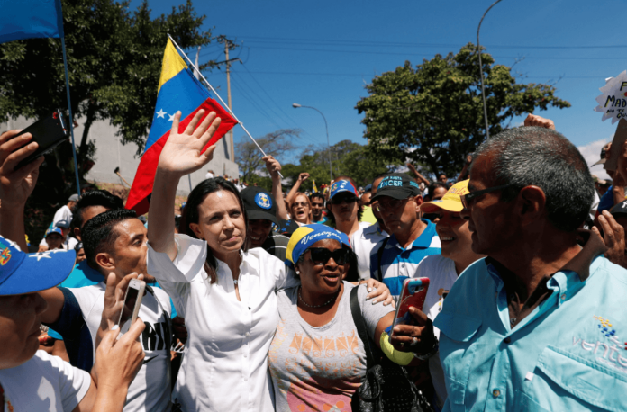María Corina Machado: “El régimen quiere competir con candidatos falsamente opositores”
