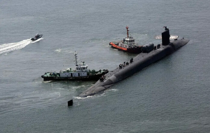 EEUU despliega submarino nuclear en Corea del Sur tras prueba del Norte
